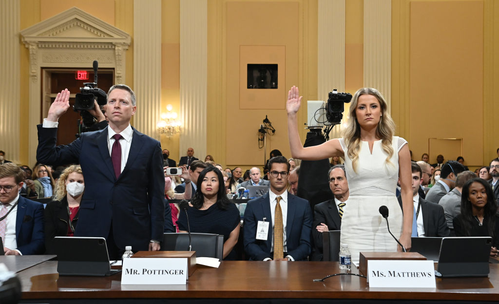 january 6 hearing witnesses sworn in