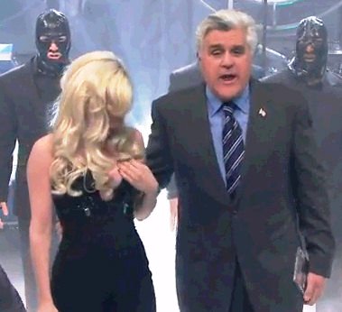 Lady Gaga Wardrobe Malfunction? A Hint Of A Glimpse Of Nipple On Leno