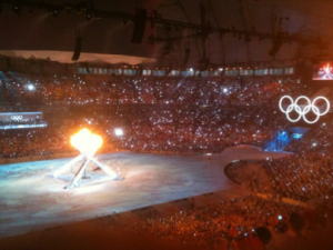 Opening Ceremonies Twitpic by Cory Monteith