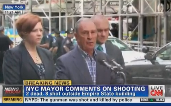 Mayor Bloomberg Presser Offers Update On Empire State Building Shooting