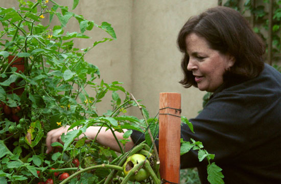 Ina Garten Interview Garden