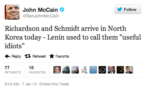 mccain tweet