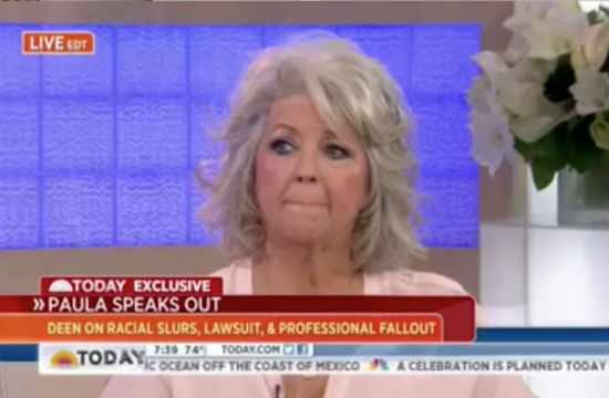 Paula Deen Today Show Video Paula Deen Interview