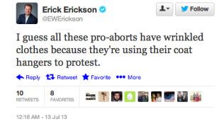 Erick Erickson Tweets Link To Coat Hanger Store In Wake Of Texas