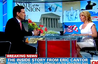 Cnn S Bash Grills Cantor On His Defeat Immigration If You Can T Beat A Republican