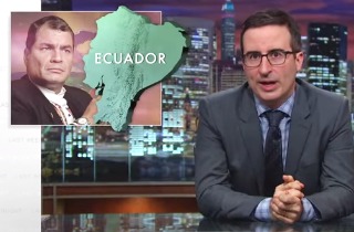 The President of Ecuador Actually Responded to John Oliver on Twitter