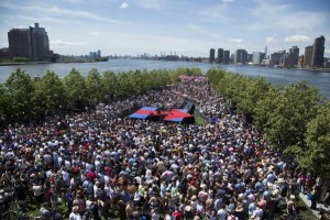 hillary clinton h stage roosevelt island