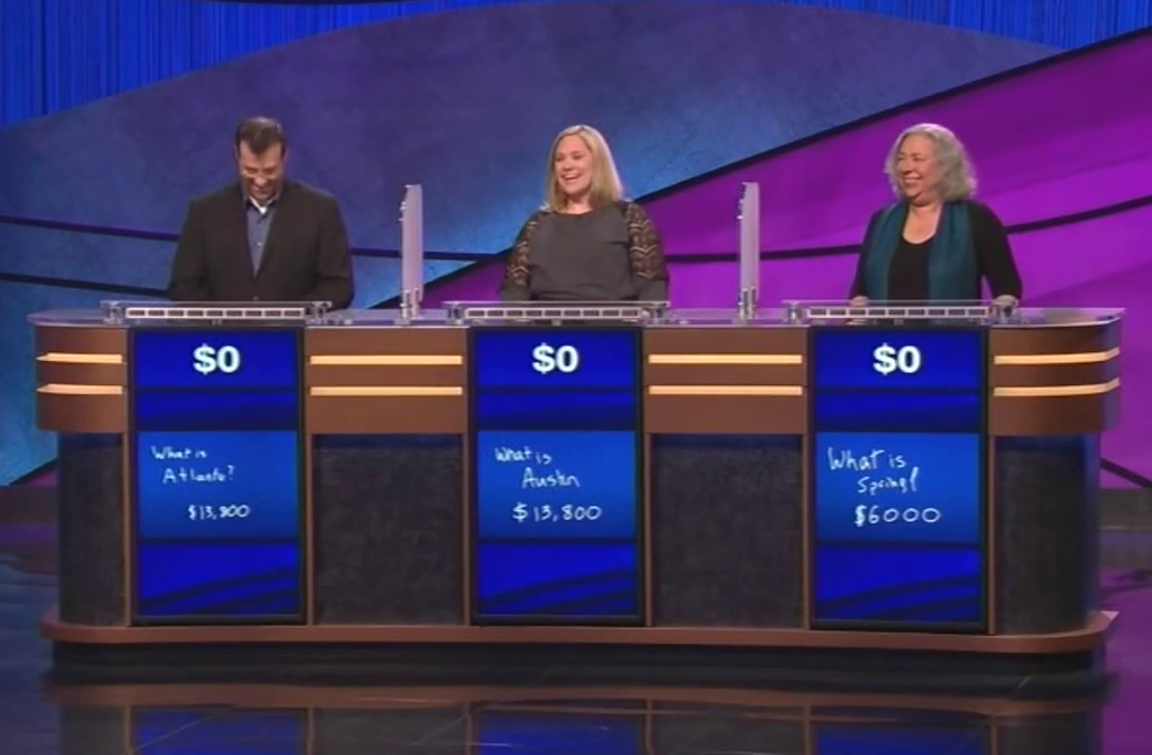 And the Winner of Yesterday’s Jeopardy Is… No One