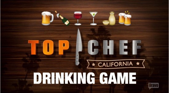 top chef drinking game