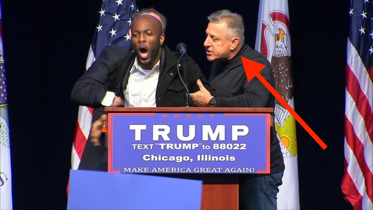 Donald Trump's campaign rally in Chicago on Friday was postponed amid growing security concerns. Several fights between Trump supporters and protesters could be seen after the announcement, as a large contingent of Chicago police officers moved in to restore order.