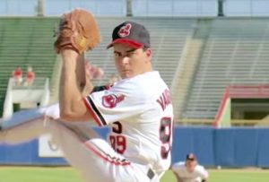 Denied the first pitch, Charlie Sheen's Ricky Vaughn may be at Game 7 