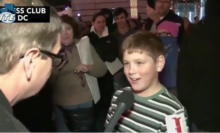 That Kid That Said ‘Screw Our President’ Seems to Be Drew Carey’s Son