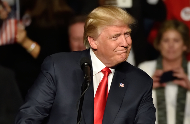Donald Trump smiling (Shutterstock)