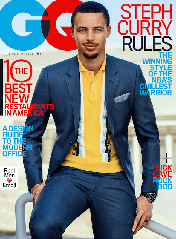 steph curry gq cover