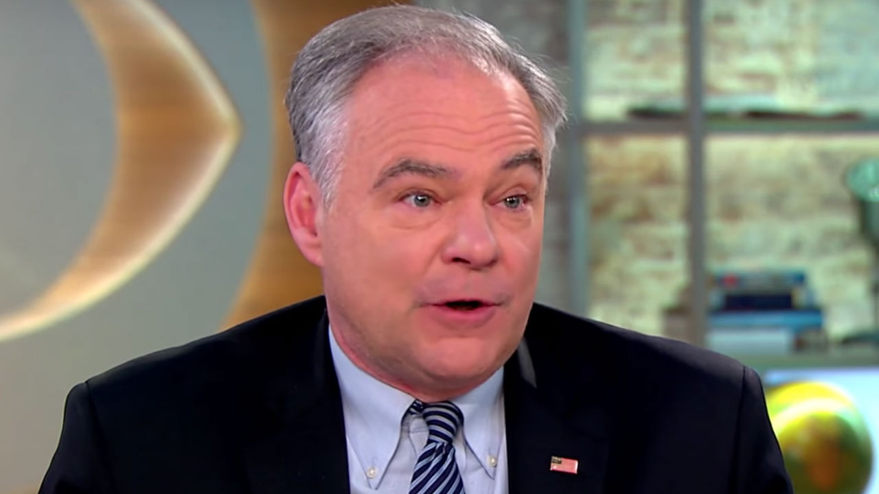 Tim Kaine Tests Positive For Coronavirus Antibodies