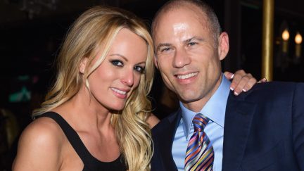 Stormy Daniels and attorney Michael Avenatti
