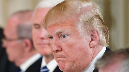 Donald Trump during Japan visit, White House turned away USS John S. McCain sailors from his speech