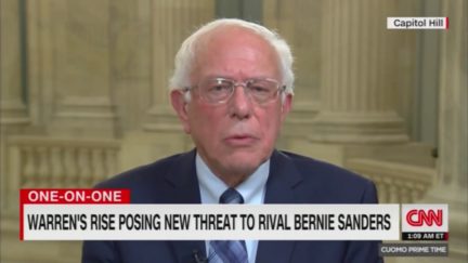 Bernie Sanders: Elizabeth Warren Catching Up Because People Want Woman Elected