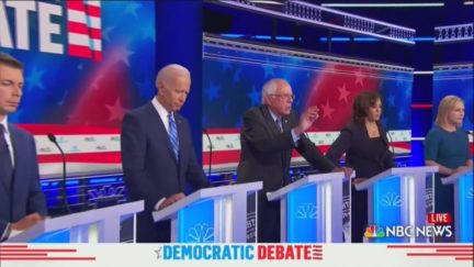 Bernie Sanders Tacks Attack on Corporate Money Onto Answer About Protecting Abortion Rights