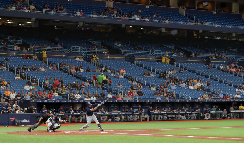 Which do the Rays want: a split season or a new ballpark?