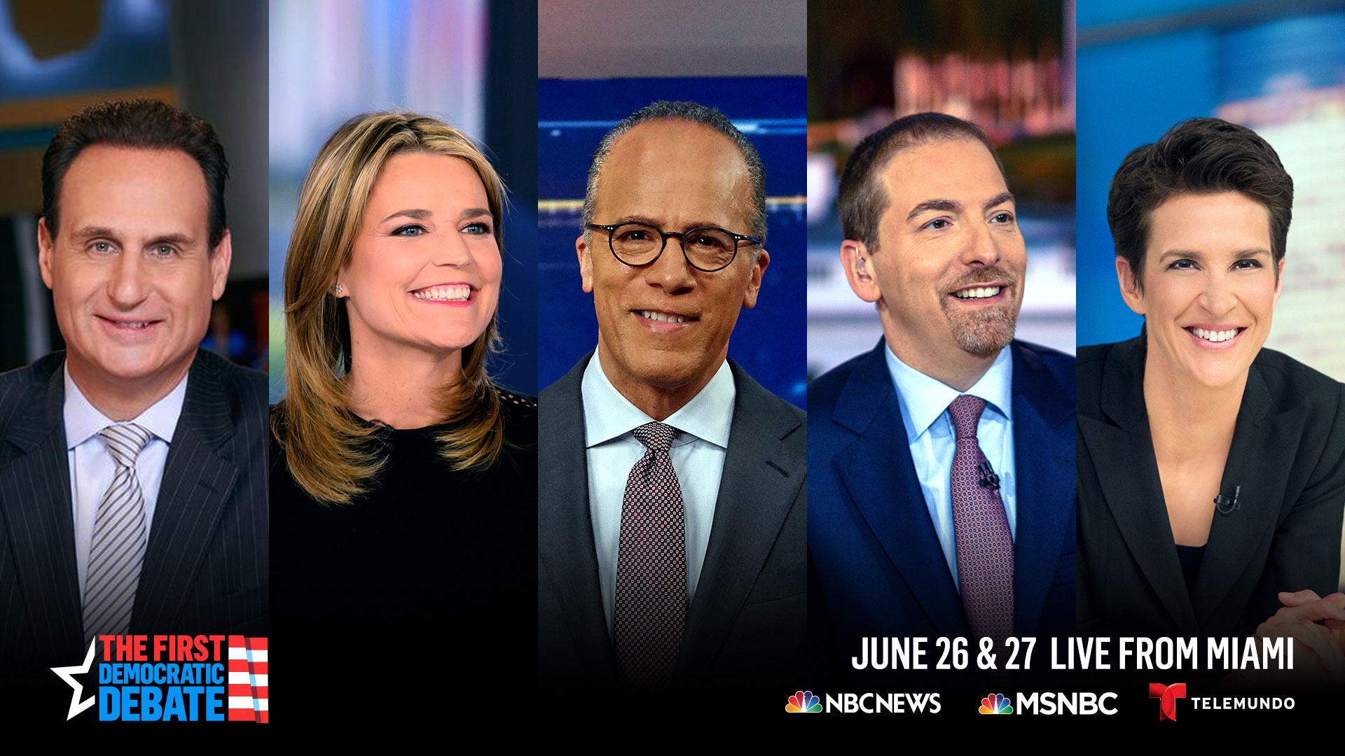 NBC Announces Moderators for First 2020 Debate