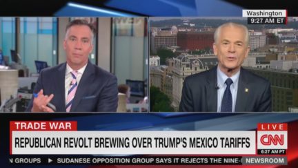 Jim Sciutto, Peter Navarro Spar Over Trump's Tariffs