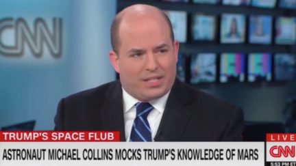 Brian Stelter Says Trump 'Might be Onto Something' With Mars Tweet