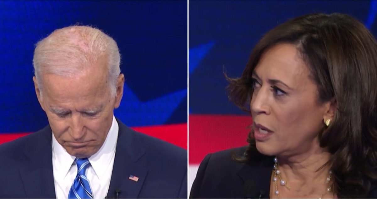 Kamala Harris, Joe Biden at Democratic Debate
