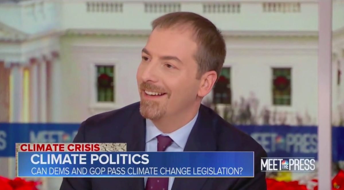 Chuck Todd's MTP Climate Change Blackout