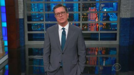Stephen Colbert Mocks Trump Inserting Himself Into 9/11 Rescue Narrative
