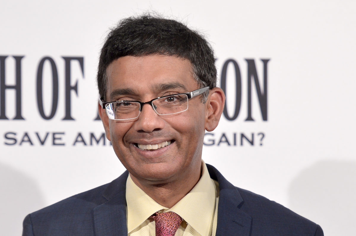 Trump Shares Dinesh D&#039;Souza Tweet Likening Schumer to Iran