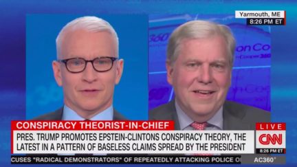 Anderson Cooper Dumbfounded by Kellyanne Conway's Defense of Trump's Conspiracy Tweets