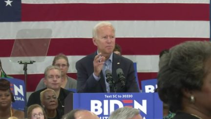 WATCH: Trump Fan Yells 'Greatest President We Ever Had' As Biden Describes Deporting Terminally Ill Children