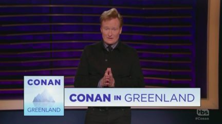 Conan O'Brien Mocks Trump Greenland Gambit