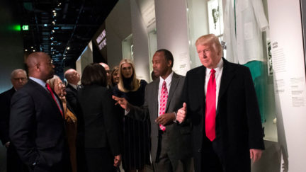 President Trump Visits African-American Museum in Washington