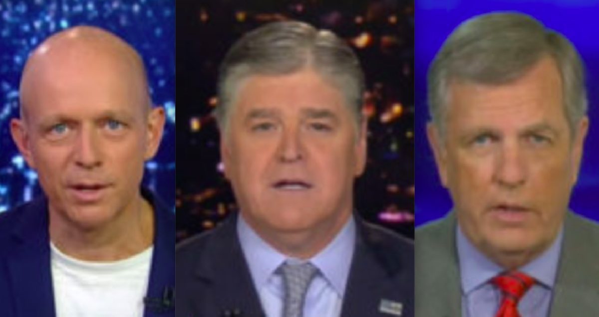 Sean Hannity Attacks Steve Hilton and Brit Hume…for Attacking Each Other on Twitter