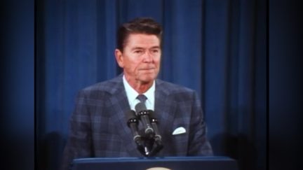 Watch: Ronald Reagan Had His Own Dual Loyalty Controversy with American Jews in Congress