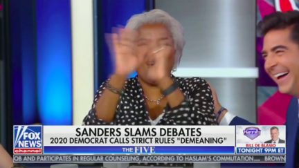 Donna Brazile makes things awkward on The Five with CNN debate reference