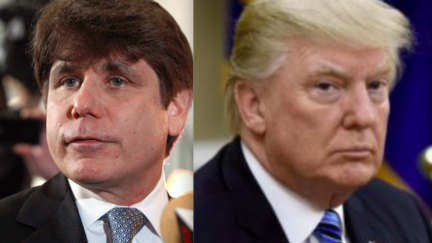 Donald Trump and Rod Blagojevich