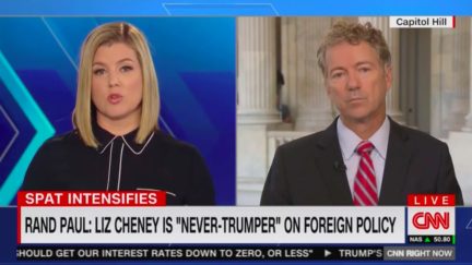 CNN Host to Rand Paul: Are You in a Trump Butt Kissing Contest with Liz Cheney?
