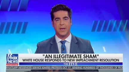 Jesse Watters Suggests Vindman Engaged in 'Sabotage From Within' White House