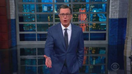 Stephen Colbert Notes Trump Trying to Normalize Impeachment Offenses