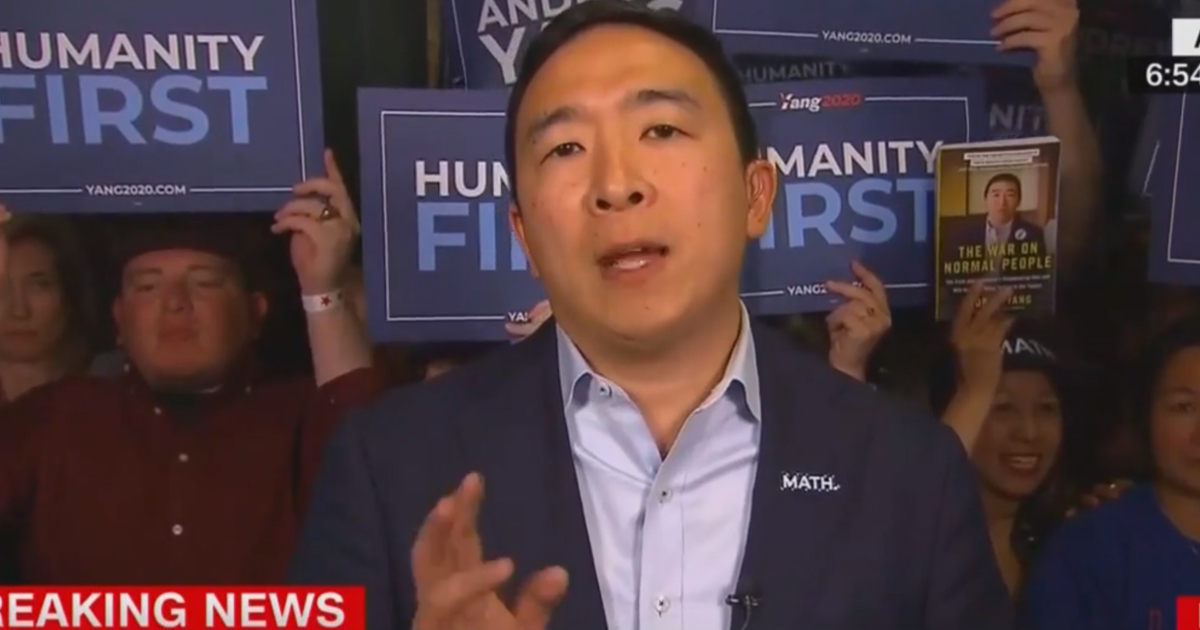 In a CNN interview, 2020 candidate Andrew Yang attacks MSNBC over debate format and bias.