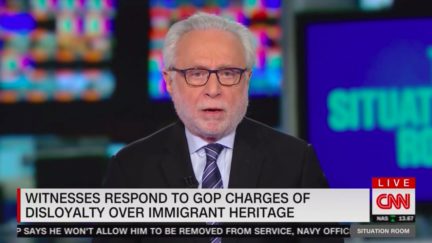 Wolf Blitzer Praises Patriotism of Immigrant Impeachment Witnesses