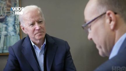Joe Biden Spars with Axios over Hunter Biden Questions