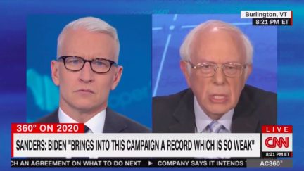 Bernie Sanders Calls Out Joe Biden's Record as 'Weak' Against Trump