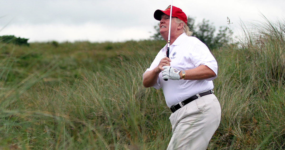 Trump Called Out on His Golf ‘Championships’ By Famed Sportswriter: ‘Guy Cheats Like a 4 YO at Monopoly’ (mediaite.com)