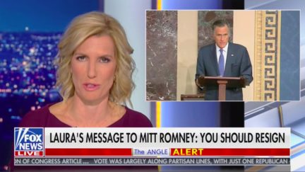 Laura Ingraham Calls on Romney to Resign, Threated to Defeat Him in 2024 UT GOP Primary