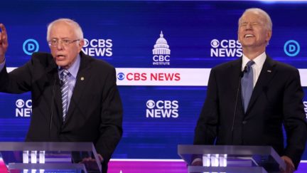 Bernie-Sanders-Joe-Biden-laughing-debate
