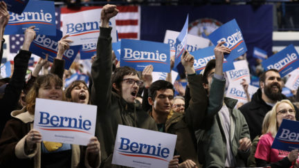 Bernie Sanders college rally